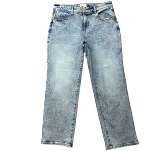 Lane Bryant Women Jeans 14 Flex Waist SIgnature Fit Mid Rise Relaxed Straight